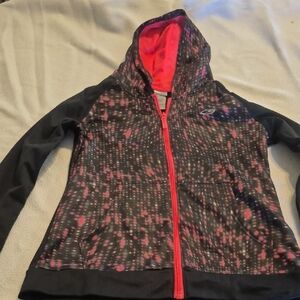 Champion Kids Black and Pink Patterned Jacket